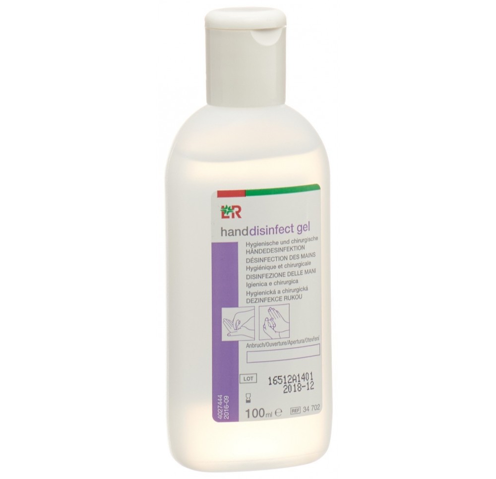 L+R handdisinfect gel fl 100 ml