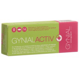 GYNIAL ACTIV ovules vaginaux acide lactique 14 pce