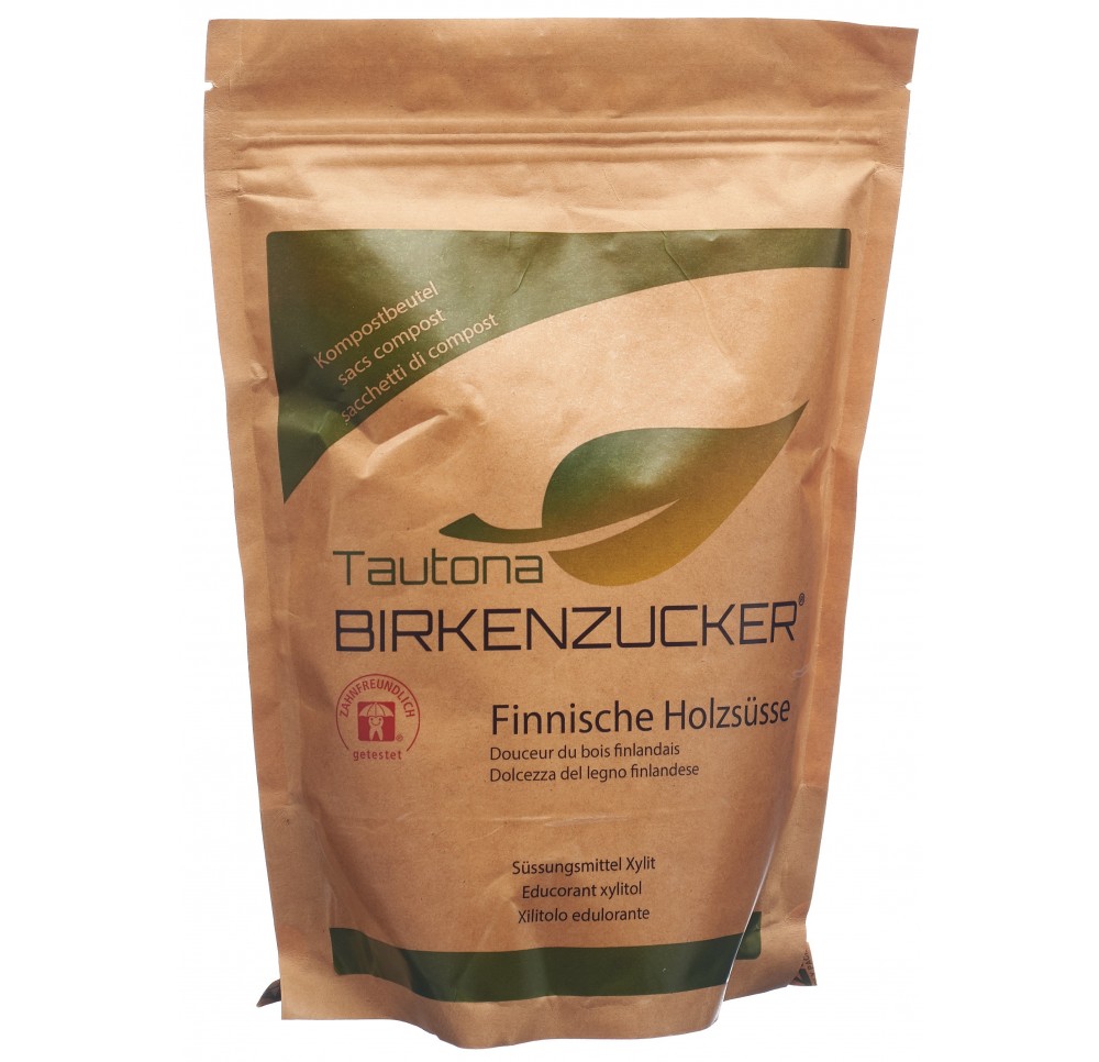 TAUTONA Birkenzucker/Xylit Nachfüllbeutel 1 kg