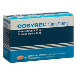 COSYREL cpr pell Biso 10mg/Pérind 10mg 3 x 30 pce