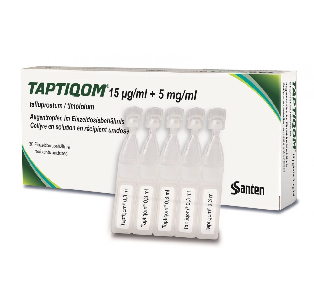 TAPTIQOM gtt opht 15mcg/ml + 5mg/ml 30 x 0.3 ml