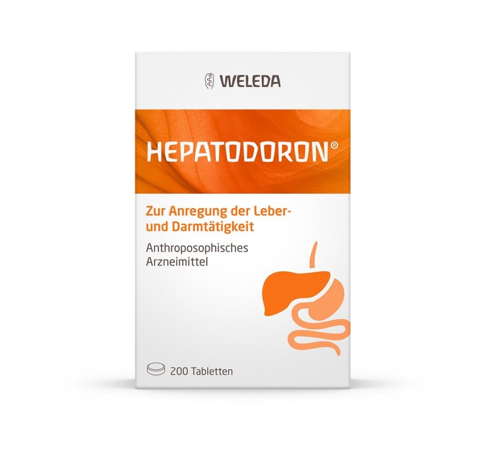 HEPATODORON cpr verre 200 pce