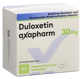 DULOXETINE axapharm caps 30 mg 84 pce