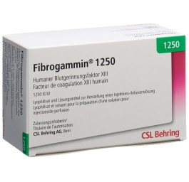 FIBROGAMMIN subst sèche 1250 UI c solv disp transf