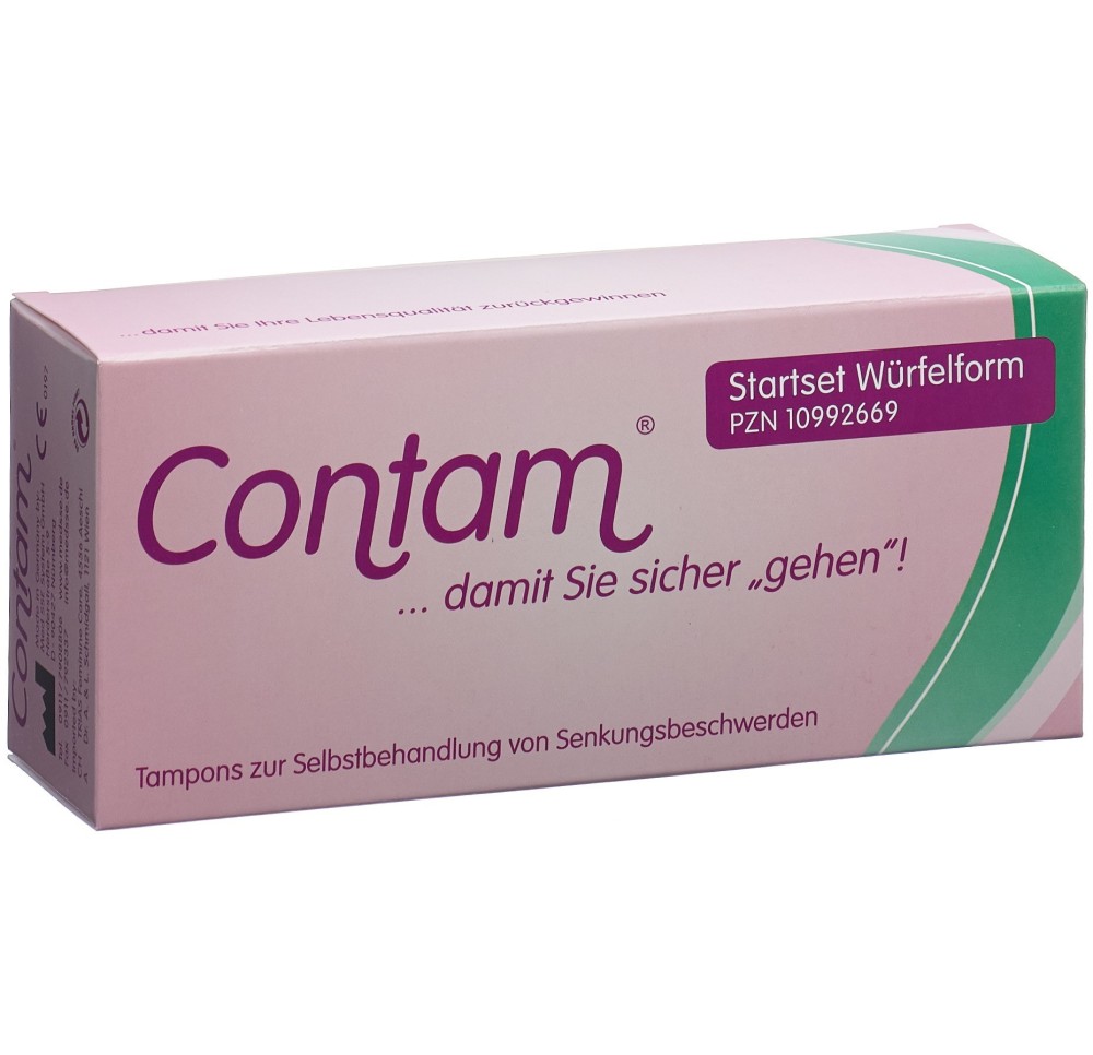 CONTAM cube set starter 1 chaque grandeur 3 pce