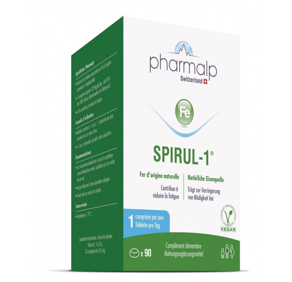 PHARMALP Spirul-1 cpr 90 pce