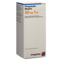 PREGABALIN Mepha sol buvable 20 mg/ml 473 ml