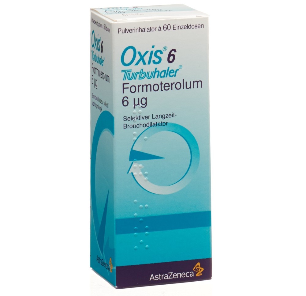 OXIS turbuhaler pdr inh 6 mcg/dose 60 dos OXIS turbuhaler pdr inh 6 mcg/dose 60 dos