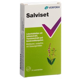 SALVISET pastilles 24 pce