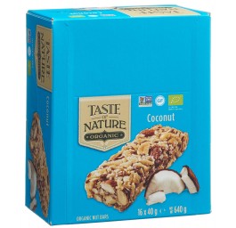 TASTE OF NATURE barre Coconut 16 x 40 g