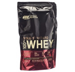 OPTIMUM 100% Whey Gold Std Choco Dbl Ri sach 450 g