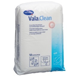 VALACLEAN Soft gant toilet uniq 15.5x22.5cm 50 pce