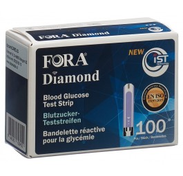 FORA Diamond bandelettes réactives 100 pce