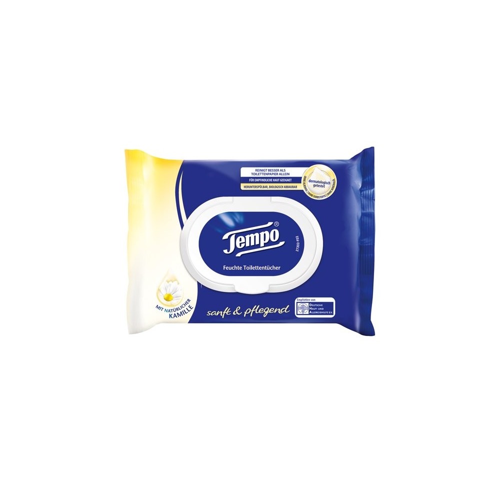 TEMPO lingettes humide Sanft&Pflegend 42 pce