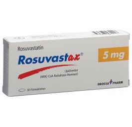 ROSUVASTAX cpr pell 5 mg 30 pce