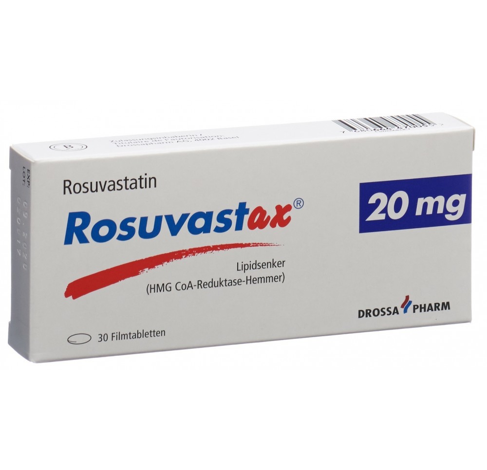 ROSUVASTAX cpr pell 20 mg 30 pce