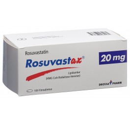 ROSUVASTAX cpr pell 20 mg 100 pce