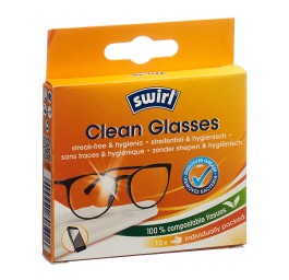 SWIRL lingettes nettoyantes lunettes 10 pce