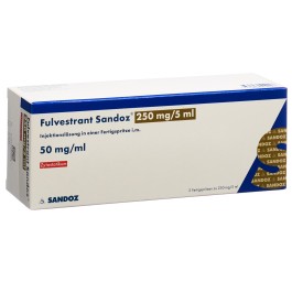 FULVESTRANT Sandoz 250 mg/5ml i.m. 2 ser pré 5 ml