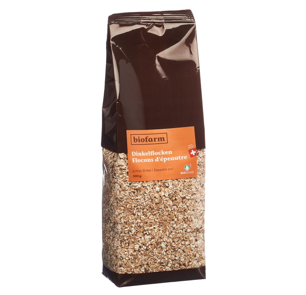 BIOFARM flocons épeautre bourgeon sach 500 g