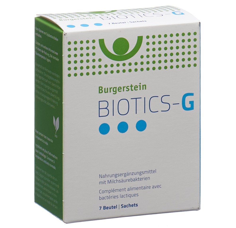 BURGERSTEIN Biotics-G pdr sach 7 pce