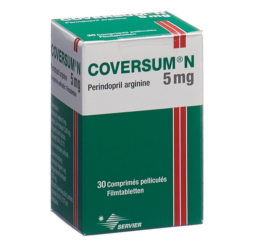 COVERSUM N cpr pell 5 mg bte 30 pce