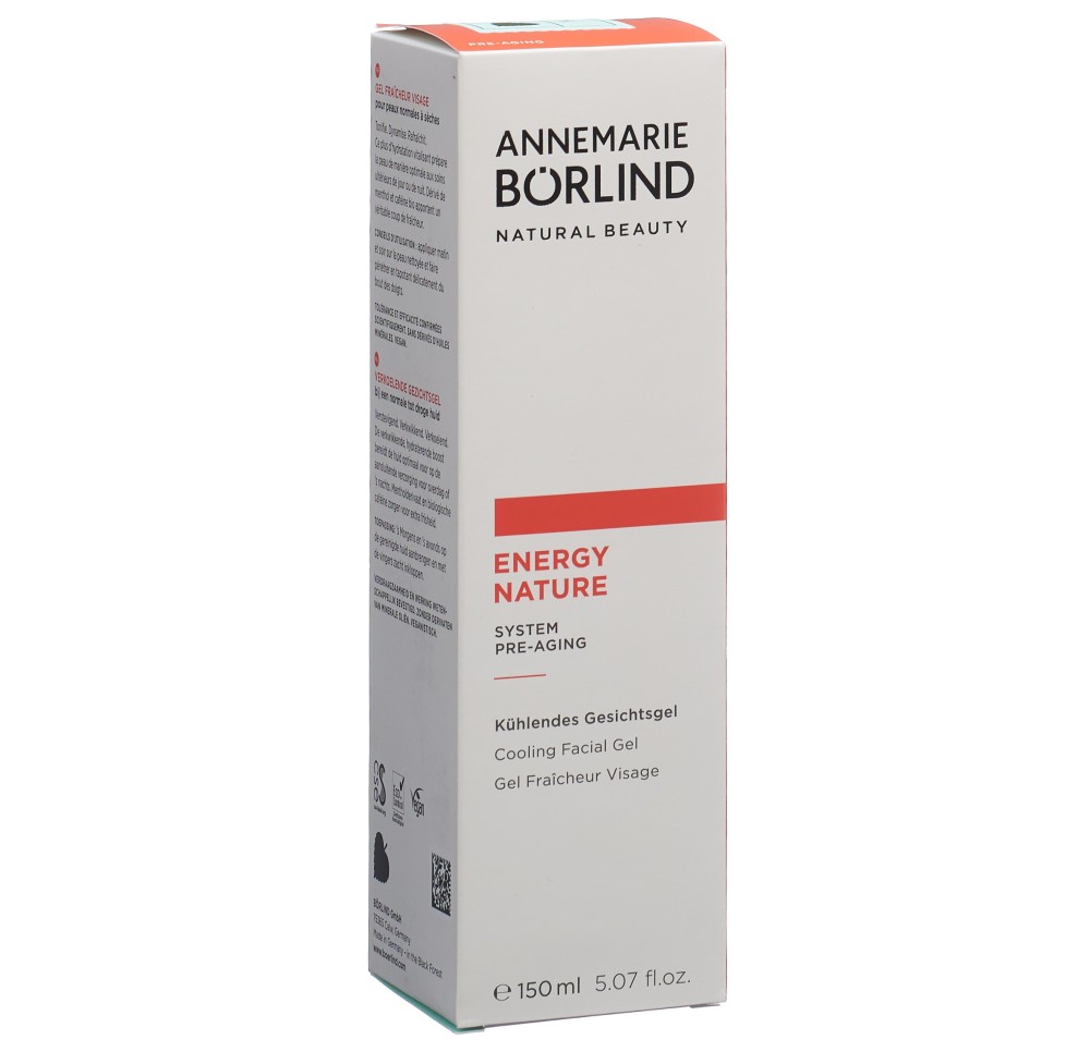 BÖRLIND ENERGYNATURE Kühlendes Gesichtsgel 150 ml BÖRLIND ENERGYNATURE Kühlendes Gesichtsgel 150 ml