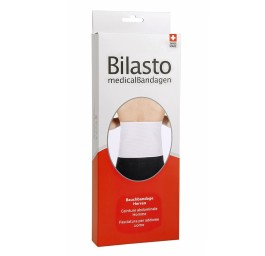 BILASTO ceinture abdominale homme XL blanche velcr