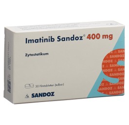 IMATINIB Sandoz cpr pell 400 mg 30 pce