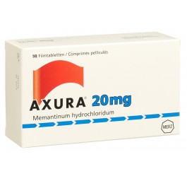 AXURA cpr pell 20 mg 98 pce