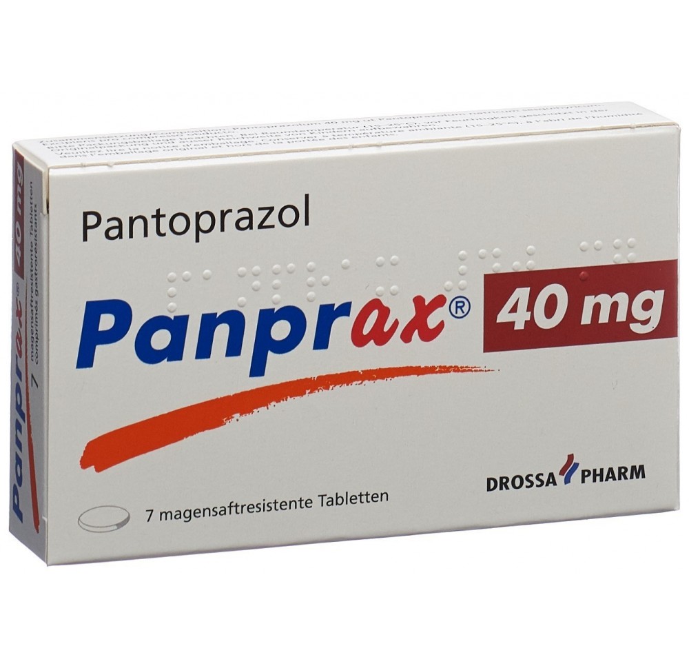 PANPRAX cpr pell 40 mg 7 pce