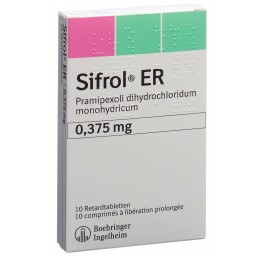 SIFROL ER cpr ret 0.375 mg 10 pce