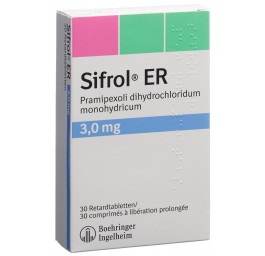 SIFROL ER cpr ret 3 mg 30 pce