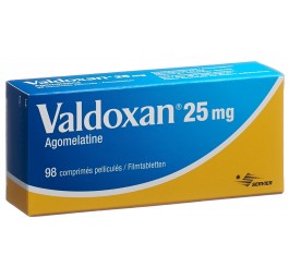 VALDOXAN cpr pell 25 mg 98 pce