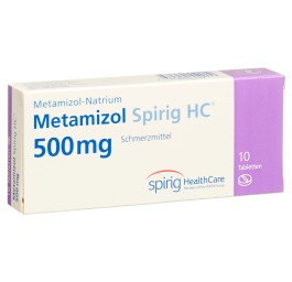 METAMIZOLE Spirig HC cpr 500 mg 10 pce