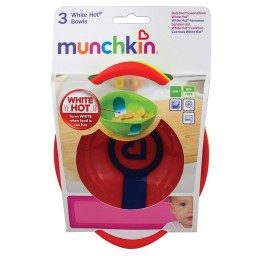 MUNCHKIN Bols White Hot 3 pce
