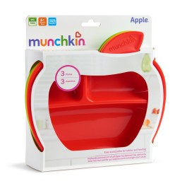 MUNCHKIN Assiette p'tite pomme 3 pce