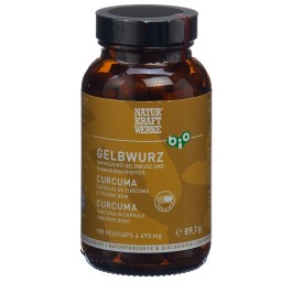 NATURKRAFTWERKE Curcuma vegicaps bio 180 pce
