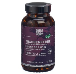 NATURKRAFTWERKE Pépins raisin vegicaps bio 170 pce