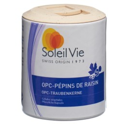 SOLEIL VIE OPC pépin rais&Acér caps 400 mg 100 pce