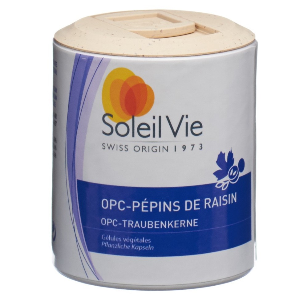 SOLEIL VIE OPC pépin rais&Acér caps 400 mg 100 pce SOLEIL VIE OPC pépin rais&Acér caps 400 mg 100 pce
