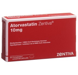 ATORVASTATIN Zentiva cpr pell 10 mg 30 pce