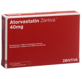 ATORVASTATIN Zentiva cpr pell 40 mg 30 pce