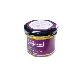 BIOFARM moutarde figues bourgeon verre 100 g