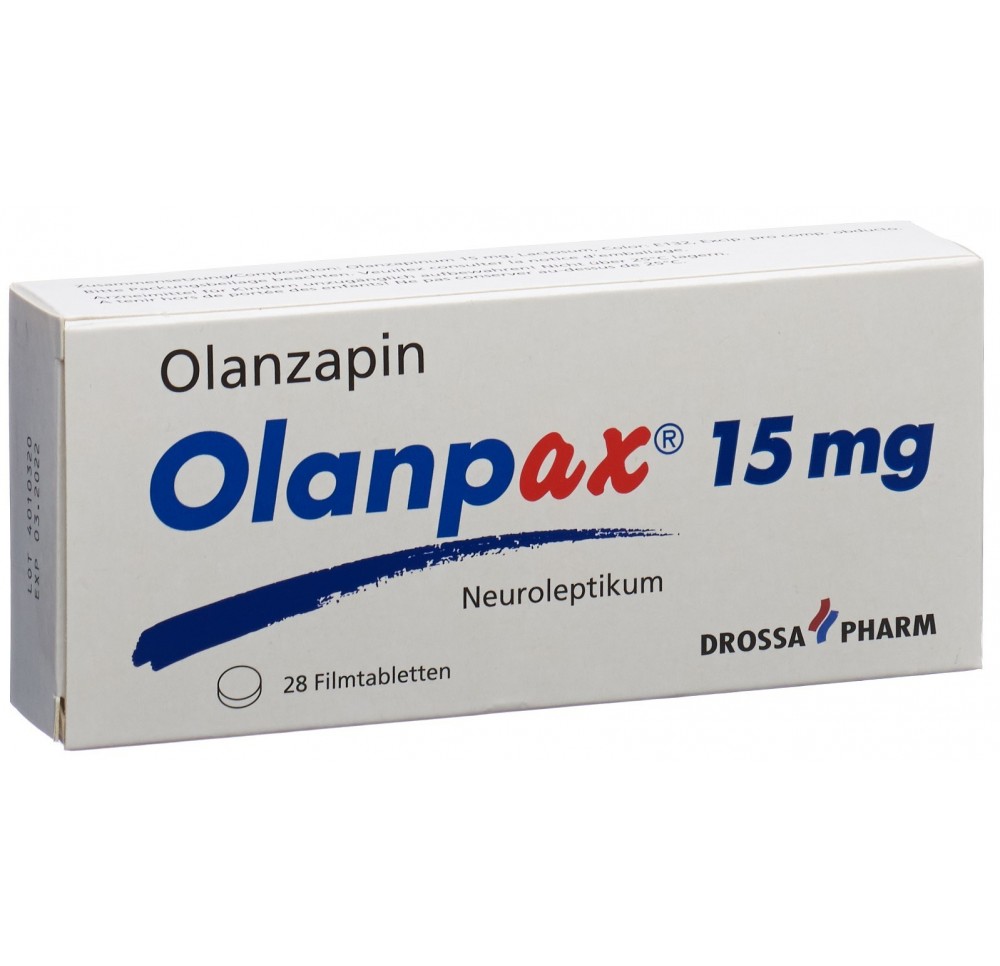 OLANPAX cpr pell 15 mg 28 pce