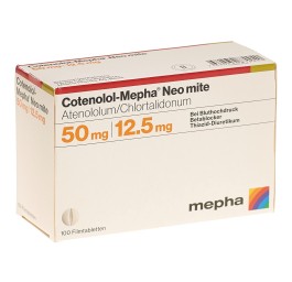 COTENOLOL Mepha Neo mite cpr pell 50/12.5 100 pce