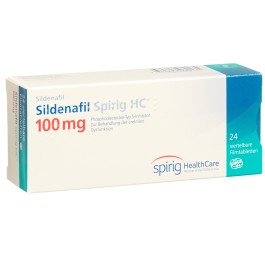 SILDENAFIL Spirig HC cpr pell 100 mg 24 pce
