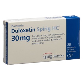 DULOXETINE Spirig HC caps 30 mg 28 pce