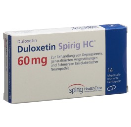 DULOXETINE Spirig HC caps 60 mg 14 pce