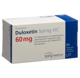 DULOXETINE Spirig HC caps 60 mg 84 pce
